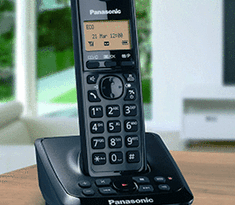 Asztali, vezetékes telefon