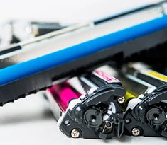 Toner, tonerpor, chip