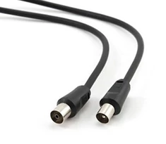 Koax antenna, TV/rádió/SAT antenna kábel, csatlakozó