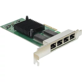 ARGUS LAN kártya 4x 10/100/1000 PCI-E x4 v2.0