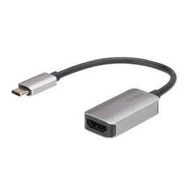 ATEN Adapter USB-C - HDMI, 4K, szürke