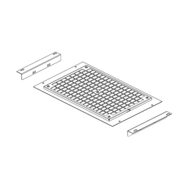 CONTEG Ventilátor keret + Filter - VER-06F-H