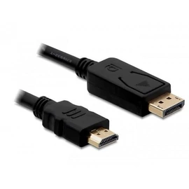 DELOCK Kábel DisplayPort 1.1 DP - HDMI, 1080p@60Hz, M/M, 1m, fekete