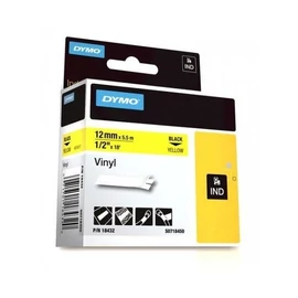 DYMO címke LM D1 vinyl 12mm sárga