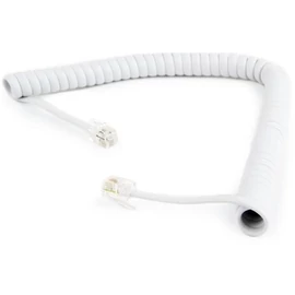 GEMBIRD Kábel telefon RJ10 4P4C 2m, fehér