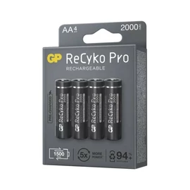 GP akku ReCyko Pro ceruza (AA) 2000mAh 4db/cs NiMH