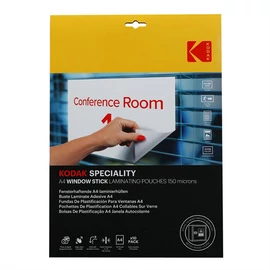 KODAK üvegre tapadó lamináló fólia A4, 150 micron, 10 db