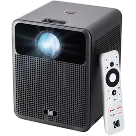 KODAK HD10 okos projektor, Full HD, 5W hangszóró, 200 ANSI-Lumen Android TV, iOS képernyő tükrözés