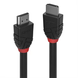 LINDY Kábel HDMI 2.0 HDMI - HDMI, High Speed Black Line, 4K@60Hz, M/M, 2m, fekete