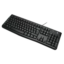 LOGITECH Billentyűzet USB OEM K120, Magyar, fekete (920-002640, 920-002491)