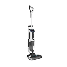 MAMIBOT vezeték nélküli álló porszívó, felmosóval, Wet Dry vacuum cleaner FlomoI plus, fekete-fehér