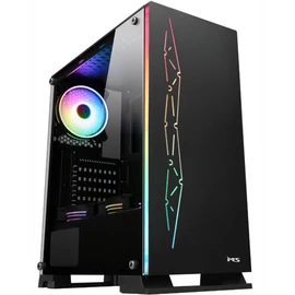 MS Számítógépház, Armor V320, ATX, Fekete
