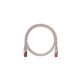 NIKOMAX Patch kábel S/FTP CAT6a LSOH,   3m, szürke