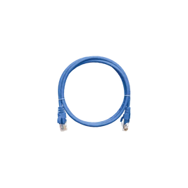 NIKOMAX Patch kábel S/FTP, CAT6a, LSZH,  10m, kék