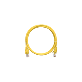 NIKOMAX Patch kábel UTP, CAT5e, LSZH,  15m, sárga