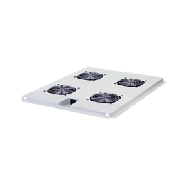 NIKOMAX Hűtő ventilátor modul, 800mm mély álló rack szekrényhez, szürke