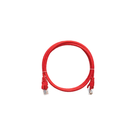 NIKOMAX Patch kábel S/FTP, CAT6a, PVC,   10m, piros
