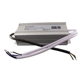 OPTONICA LED Szalag Tápegység 60W, 5A, 12V, vízálló fém házas - AC6111