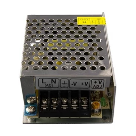 OPTONICA LED Szalag Tápegység 24W, 2A, 12V, fém házas - AC6104
