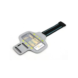 PLATINET Karpánt okostelefonhoz, LED-es, szürke