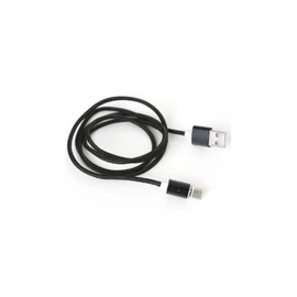 PLATINET Kábel USB, mágneses micro USB csatlakozóval, Fekete