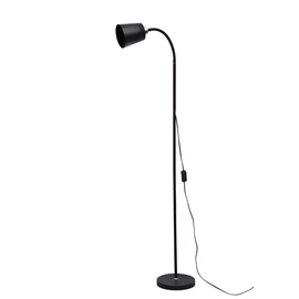 PLATINET Lámpa, Álló, beltéri, 40W, E27, 22x160cm, fém, fekete
