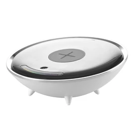 PLATINET Éjjeli lámpa és vezeték nélküli töltő, RGB, 10W, LED, 5W vezeték nélküli töltő, 3300K, fekete