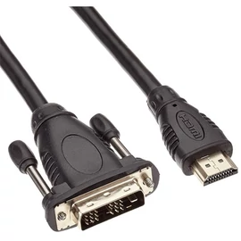 PREMIUMCORD Kábel HDMI - DVI-D, 19 pin (18+1), 1080p@50Hz, M/M,  5m, fekete