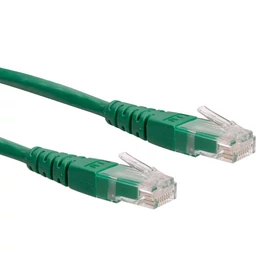 ROLINE Patch kábel UTP CAT6,   5m, zöld