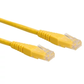 ROLINE Patch kábel UTP CAT6,   5m, sárga