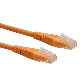 ROLINE Patch kábel UTP CAT6,   5m, narancs