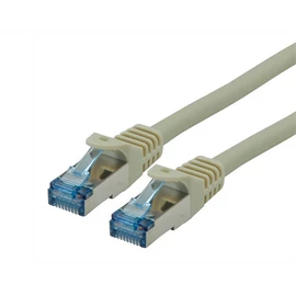 ROLINE Patch kábel S/FTP PATCH CAT6a LSOH,   7,5m, szürke