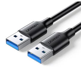 UGREEN Kábel USB 2.0 USB-A - USB-A, 480 Mbps, 10W, 2A, M/M, 2m, fekete