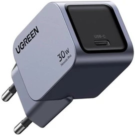 UGREEN Nexode Pro hálózati töltő Tech Charger, 30W, 1 Port, GaN, PD, 1x USB-C, szürke