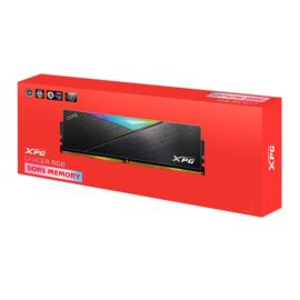 ADATA Memória Desktop - 16GB DDR5 XPG LANCER RGB (16GB, 6000MHz, CL40, 1.35V, hűtőbordás, fekete, RGB)