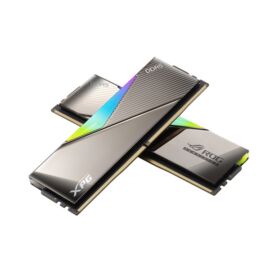 ADATA Memória Desktop - 32GB KIT DDR5 XPG LANCER RGB ROG (16GBx2, 6600MHz, CL32, 1.35V, hűtőbordás, fekete, RGB)