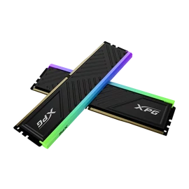 ADATA Memória Desktop - 16GB KIT DDR4 XPG SPECTRIX D35G (2x8GB, 3200MHz, CL16, 1.35V, hűtőbordás, RGB, fekete)
