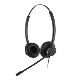 Addasound Call Center Fejhallgató QD - CRYSTAL 2872 (QD csatlakozó, Noice Cancelling mikrofon, fekete)