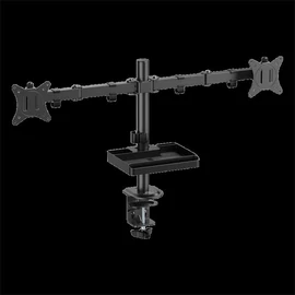 Advance Monitor Asztali konzol - XTENDMOUNTS Dual (17-32", Max.: 2x9kg, dönthető, forgatható, fekete)