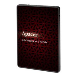 Apacer SSD 512GB -  AS350X Series AP512GAS350XR-1 Panther (SATA3, Olvasás: 560 MB/s, Írás: 540 MB/s)