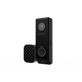 Arenti Ajtócsengő - P10 (3MP+2MP, kültéri, IP65, IR10m, 5200mAh, wifi, microSD, mikrofon, hangszóró, csengő)