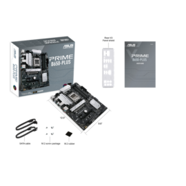 Asus Alaplap - AMD PRIME B650-PLUS AM5 (B650, ATX, 4xDDR5 6400+MHz, 4xSATA3, 2x M.2, HDMI+DP)
