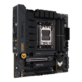 Asus Alaplap - AMD TUF GAMING B650M-PLUS WIFI AM5 (B650, Micro-ATX, 4xDDR5 6400+MHz, 4xSATA3, 2x M.2, HDMI+DP)