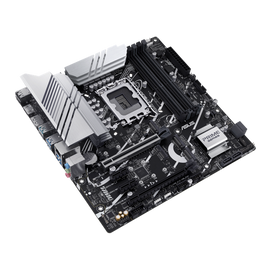 Asus Alaplap - Intel PRIME Z790M-PLUS D4 LGA1700 (Z790, Micro-ATX, 4xDDR4 5333+MHz, 4xSATA3, 3xM.2, HDMI+DP)