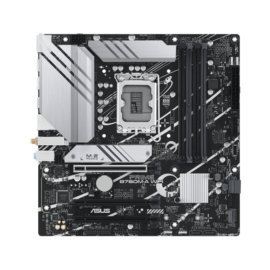 Asus Alaplap - Intel PRIME B760M-A WIFI D4 s1700 (B760, 4xDDR4 5333MHz, 4xSATA3, 2xM.2, 2xHDMI+DP)