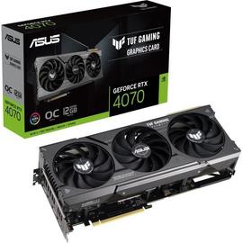 Asus Videokártya - nVidia TUF-RTX4070-O12G-GAMING (12288MB, GDDR6X, 2580/21000 Mhz, 192bit, 2xHDMI, 3xDP)