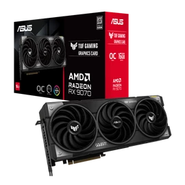 Asus Videokártya - AMD TUF-RX9070XT-O16G-GAMING (16384MB, GDDR6, 256bit, HDMI, 3xDP)