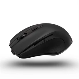 Bluestork Vezeték nélküli Egér - M-WL-OFF75-BLACK (Rechargeable, Bluetooth, 1600 DPI, 6 gomb, optikai, fekete)
