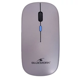 Bluestork Vezeték nélküli Egér - M-WL-OFF105 (Bluetooth, 2.4G, 4 gomb, Rechargeable, 3200 DPI, optikai, fekete)