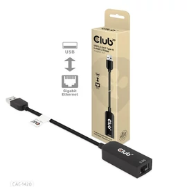 Club 3D Átalakító - CAC-1420 (3.2 USB-A to RJ45, 2.5Gb, M/F)